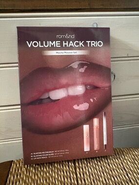 rom&nd Volume Hack Mocha Mousse Set (Brown/Mauve)